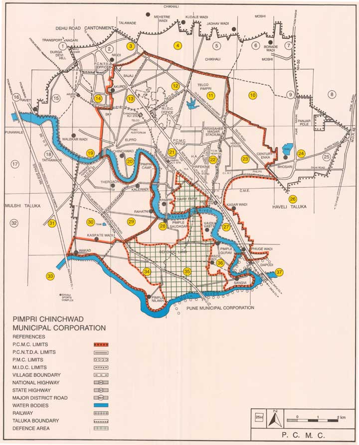 Urban Extension Road-2 Map, Urban Extension Road-2 Route Map